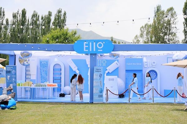 글로벌 뷰티 트렌드 맞춰 EIIO 키르기스스탄서 제품 전시 진행