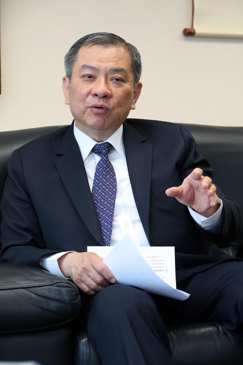 추가오웨이 주한타이베이대표부 대표.사진=박범준 기자