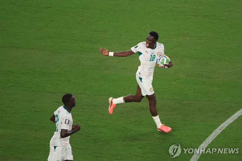 만회골 터트린 세네갈의 이스마일라 사르. (출처=연합뉴스)