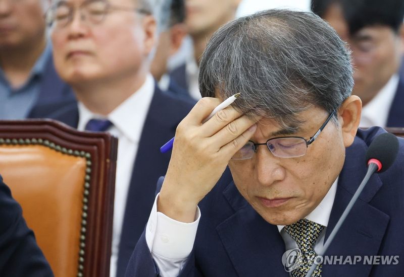 선관위 국조특위 참석한 노태악 전 선관위원장 (출처=연합뉴스)