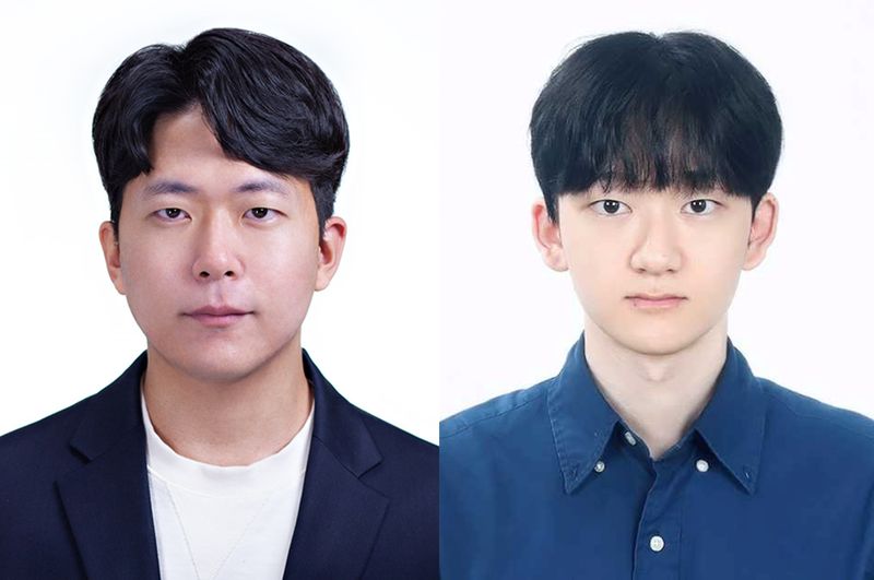[울산=뉴시스] 울산과학기술원 한승열(완쪽) 교수와 이선우 연구원. (사진=울산과학기술원 제공) 2026.06.24. photo@newsis.com *재판매 및 DB 금지