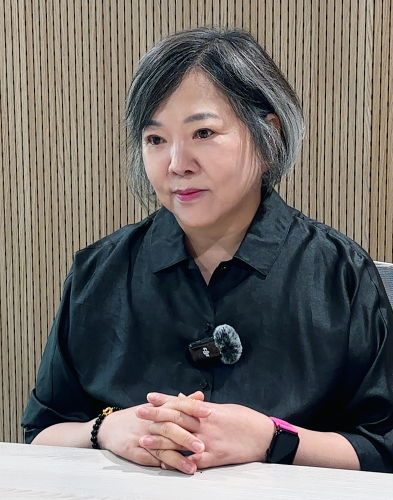 양미경 박사가 지난 23일 서울 마포구 리필드 사무실에서 파이낸셜뉴스와 인터뷰를 하고 있다. /사진=김현선 기자