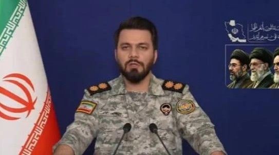 이란 이슬람혁명수비대(IRGC)의 에브라힘 졸파가리 대변인. IRGC가 27일(현지시간) 미군의 공격에 대응해 중동 미군기지들을 타격했다고 발표했다.뉴시스