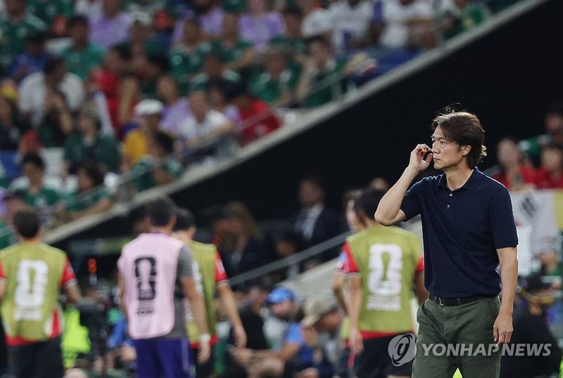 홍명보 감독.연합뉴스