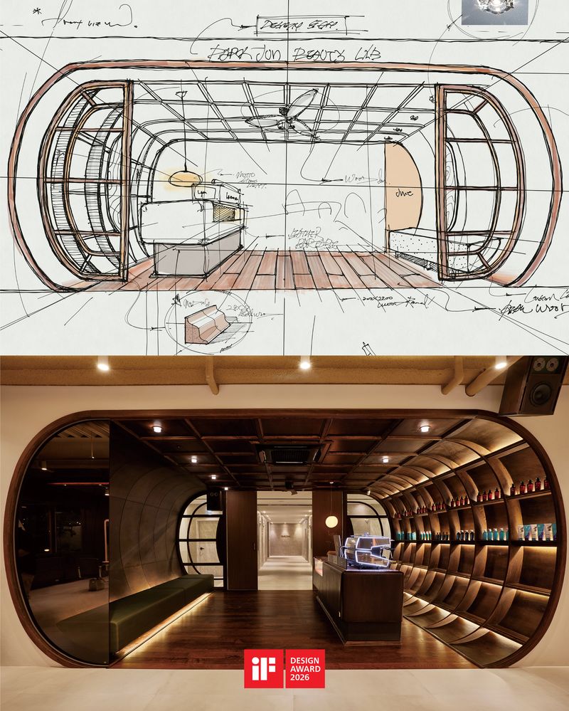 ㈜브레인힐즈의 독일 아이에프 디자인 어워드(iF Design Award) 공간부문 수상작. ㈜브레인힐즈 제공