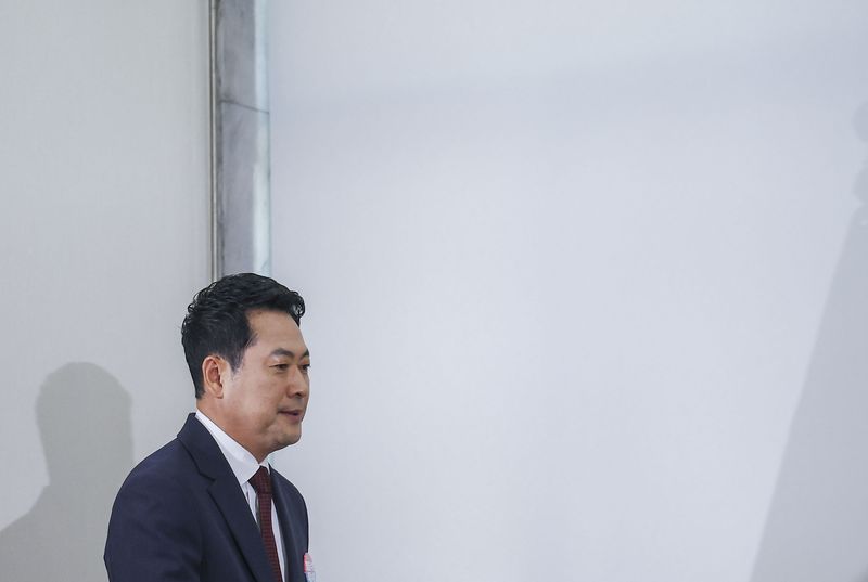 장동혁 국민의힘 대표가 지난 29일 국회에서 열린 최고위원회의에 참석하고 있다. 뉴시스