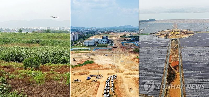 호남권 '반도체 공장' 후보지로 거론되는 3곳 (출처=연합뉴스)