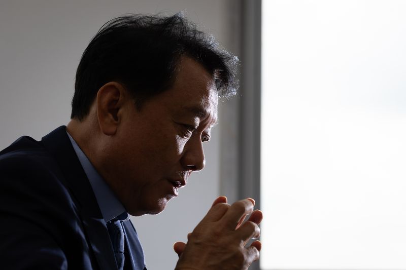 이광재 국회 예산결산특별위원장이 2일 서울 여의도 국회에서 뉴스1과 인터뷰하고 있다. ⓒ 뉴스1 유승관 기자