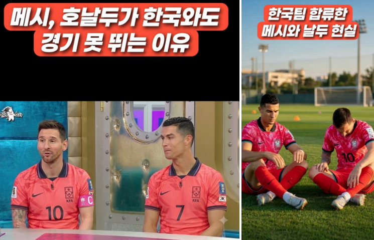 최근 온라인엔 AI로 홍명보 전 축구대표팀 감독을 패러디한 영상이 올라왔다. 영상들은 2026 북중미월드컵 조별리그에서 탈락한 뒤 불거진 선수 기용 논란부터 학맥 카르텔까지 한국 축구의 불편한 상황을 적나라하게 보여줬다. /사진=유튜브 캡처 @피까축