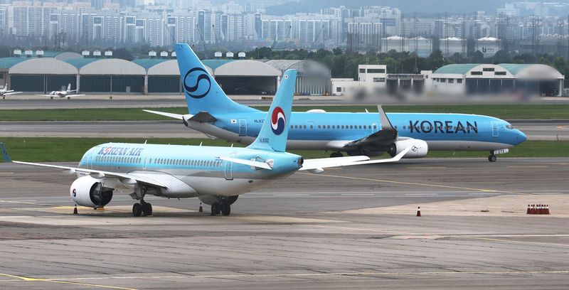 김포국제공항 국내선 계류장 모습. 사진은 기사 본문과 직접적인 관련 없음. /사진=연합뉴스
