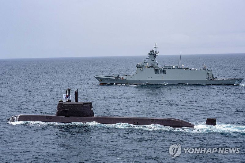 한국-캐나다 해군 연합협력훈련 (출처=연합뉴스)