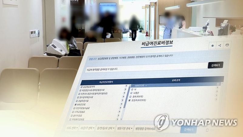 도수치료비용 공개(CG) (출처=연합뉴스)
