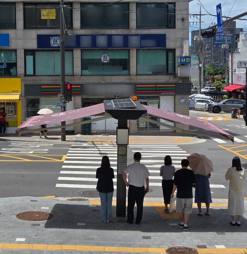 스마트 그늘막 (출처=연합뉴스)