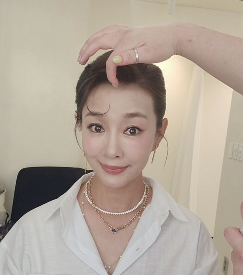 김원희, 블랙핑크 제니 스타일 변신 "역부족…따라한 내가 죄인"