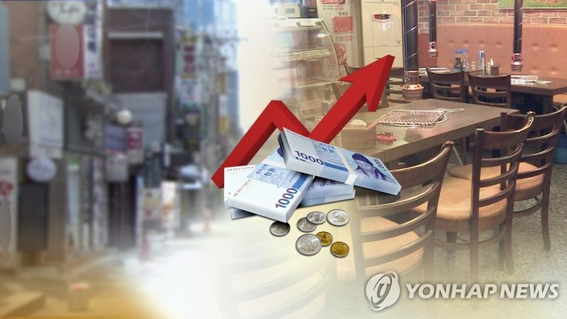 외식 물가 상승(CG) (출처=연합뉴스)