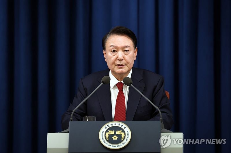 윤석열 대통령, 비상계엄 선포 (출처=연합뉴스)