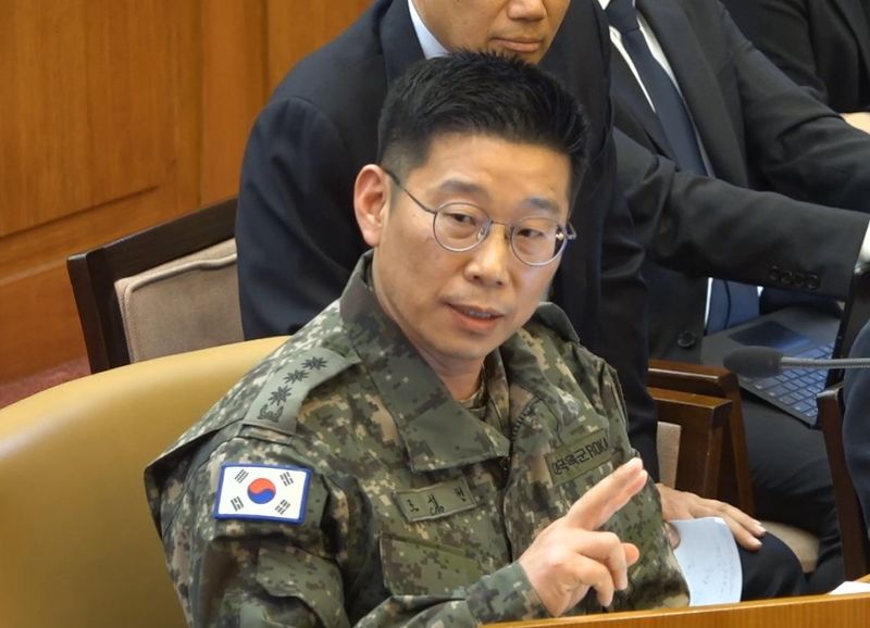 조성현 전 수도방위사령부 제1경비단장(대령) (헌법재판소 제공. 재판매 및 DB 금지) 2025.2.13 ⓒ 뉴스1
