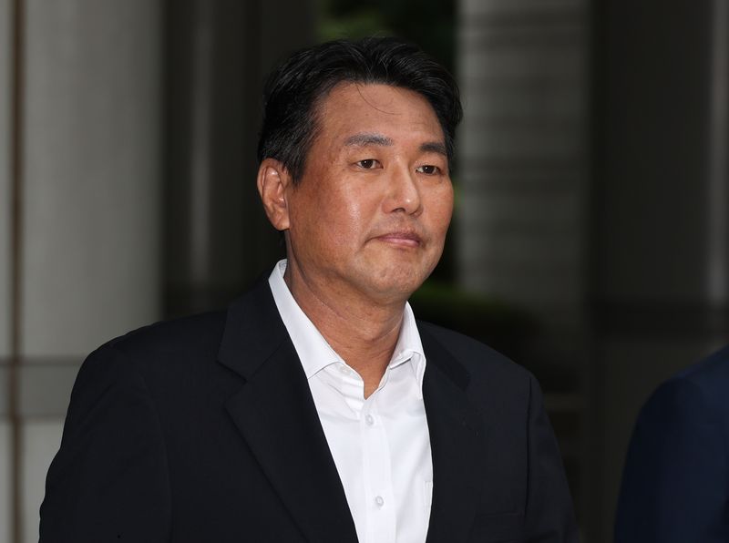 내란중요임무종사 및 직권남용권리행사방해 혐의를 받은 김태효 전 국가안보실 1차장이 10일 서울 서초구 서울중앙지법에서 열린 구속 전 피의자 심문(영장실질심사)에 출석하고 있다. 사진=뉴시스화상