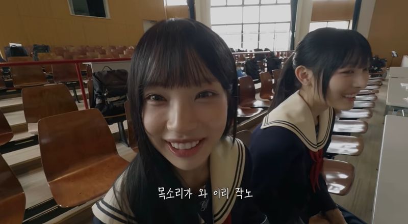 [서울=뉴시스]리센느 원이가 자신의 고향인 경남 거제 사투리를 쓰고 있다. (사진출처: 유튜브 '안녕하세요원이입니다잘부탁드립니다') 2026.07.07