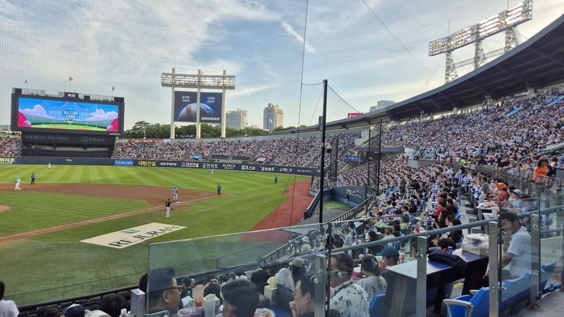 [서울=뉴시스] 문채현 기자 = 10일 2026 신한 쏠 KBO 올스타전이 열린 서울 잠실구장. 2026.07.11. dal@newsis.com *재판매 및 DB 금지