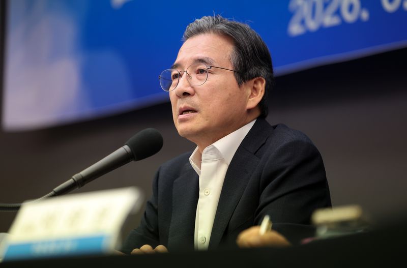 [서울=뉴시스] 김선웅 기자 = 김용범 대통령비서실 정책실장이 24일 서울 중구 한국프레스센터에서 열린 관훈토론회에서 모두발언을 하고 있다. 2026.06.24. mangusta@newsis.com