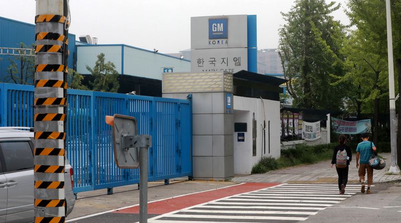 인천 부평구 소재 한국 지엠(GM) 공장 모습. 뉴스1.