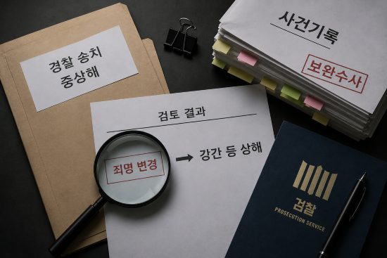 보완수사권 관련 챗GPT로 생성한 이미지.