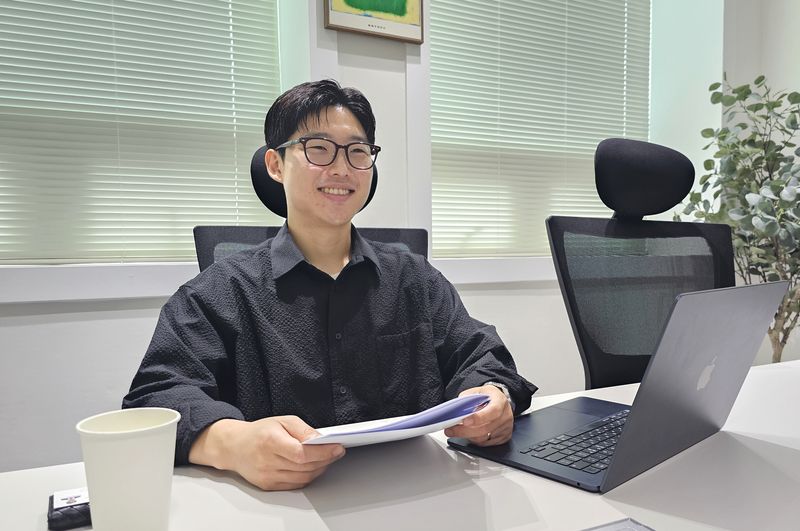 ㈜휴메인 임동탁 대표 사진=변옥환 기자