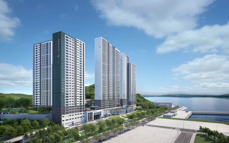 거제푸르지오마린피스 투시도