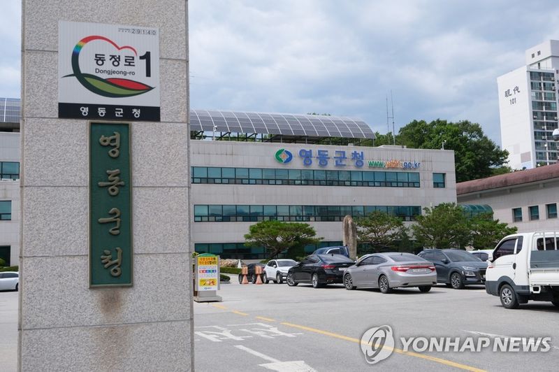 영동군청 (출처=연합뉴스)