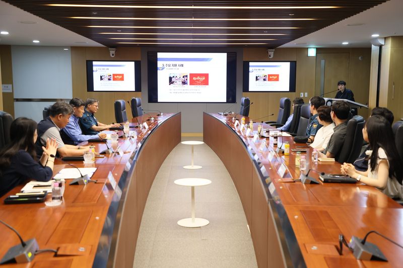 마포경찰서는 한국중부발전 서울발전본부에서 마포구 범죄피해자 지원을 위한 업무협약식을 진행했다. 마포경찰서 제공