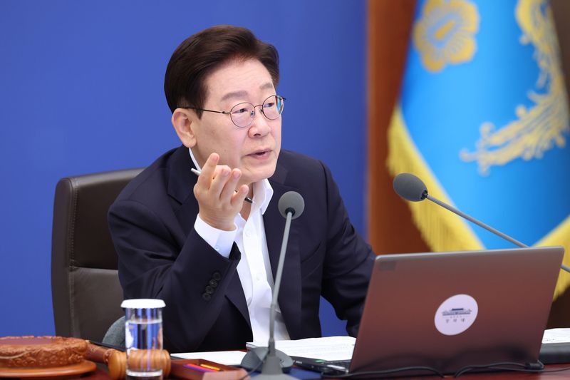 이재명 대통령이 14일 청와대에서 열린 국무회의에서 발언하고 있다. 2026.7.14 ⓒ 뉴스1 이재명 기자