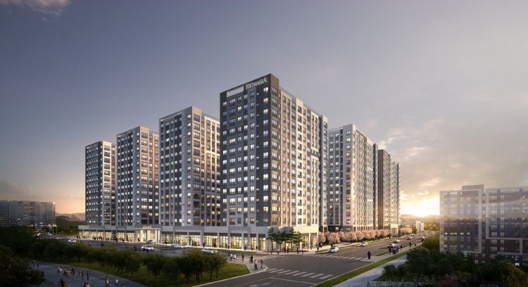 수원 금호 리첸시아 퍼스티지 투시도/사진=금호건설