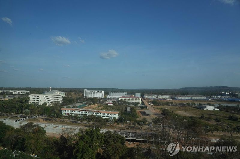 캄보디아 범죄단지 전경. 연합뉴스