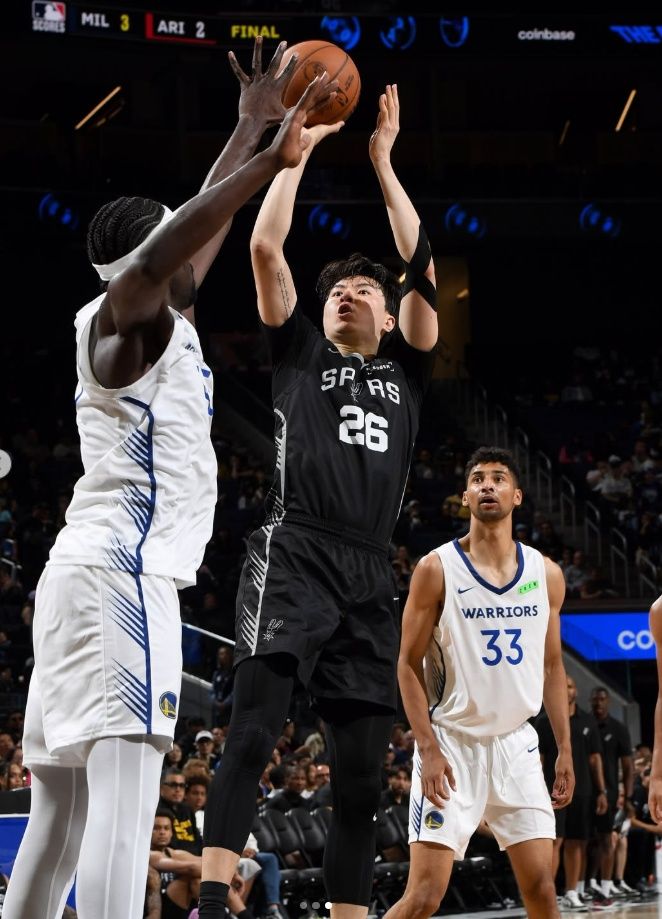 [서울=뉴시스] 샌안토니오 스퍼스 소속으로 미국프로농구(NBA) 서머리그에 참가 중인 이현중. (사진 = NBA G리그 공식 인스타그램 캡처) *재판매 및 DB 금지