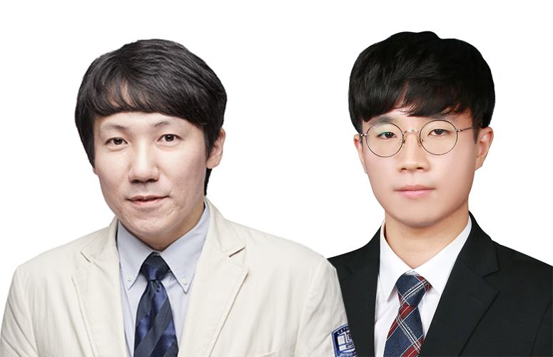[서울=뉴시스] 15일 가톨릭대학교 서울성모병원에 따르면 내과 성경헌 전공의(2년차)가 내분비내과 하정훈 교수의 지도하에 최근 개최된 대한골대사학회 국제학술대회(2026 Seoul Symposium on Bone Health)에서 우수구연상을 수상했다. 하정훈 내분비내과 교수(왼쪽)와성경헌 전공의 (사진=서울성모병원 제공) 2026.07.15. photo@newsis.com *재판매 및 DB 금지