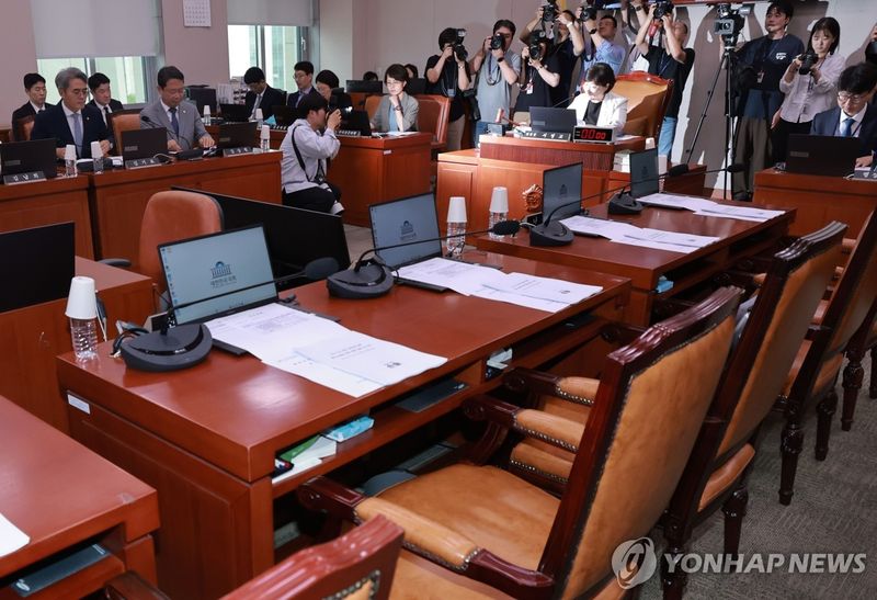 '종합특검법 개정안 심사' 법사위 전체회의 개의 (출처=연합뉴스)
