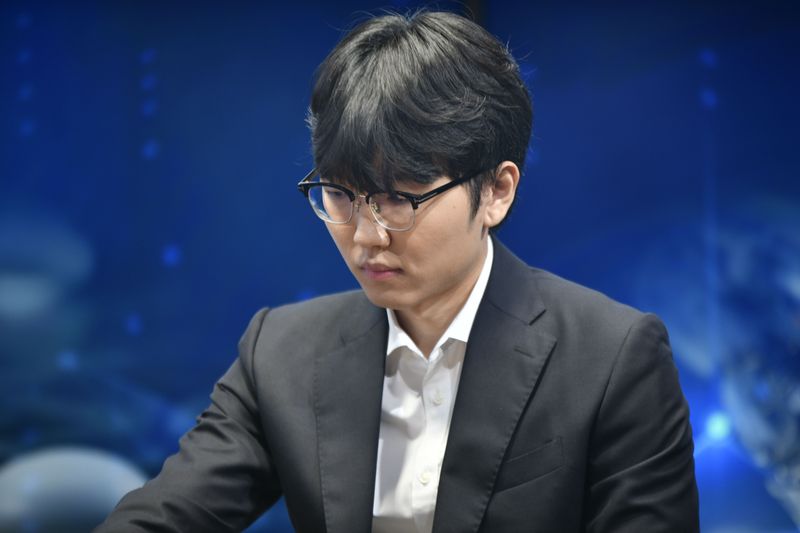[서울=뉴시스] 바둑 신진서 9단, 인공지능(AI) 카타고(Katago)와의 '쎈수학·한경 기신전' 2국서 승리. (사진=한국기원 제공) *재판매 및 DB 금지