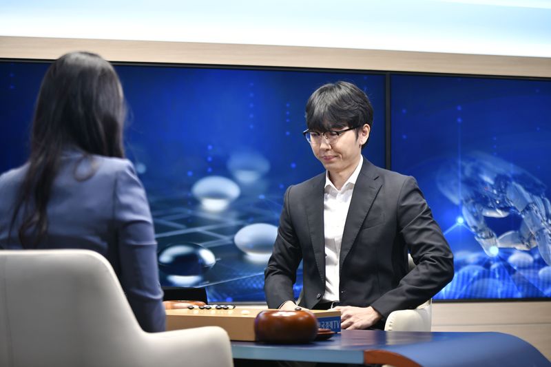 [서울=뉴시스] 바둑 신진서 9단, 인공지능(AI) 카타고(Katago)와의 '쎈수학·한경 기신전' 2국서 승리. (사진=한국기원 제공) *재판매 및 DB 금지