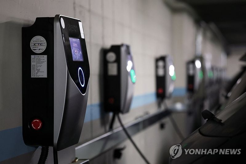 전기차 충전시설 (출처=연합뉴스)