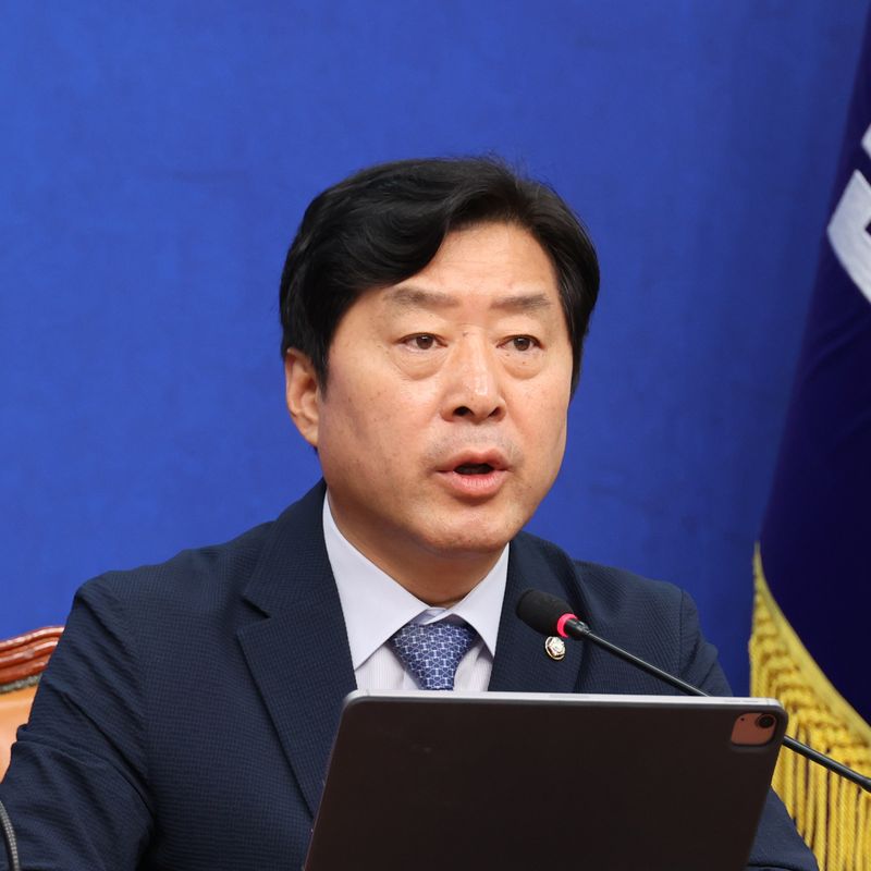 더불어민주당 황명선 최고위원이 20일 국회에서 열린 최고위원회의에서 발언하고 있다. 사진=서동일 기자