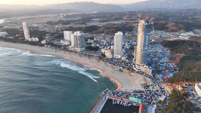 양양 낙산해변 전경.(양양군 제공, 재판매 및 DB 금지) 2026.7.20/뉴스1