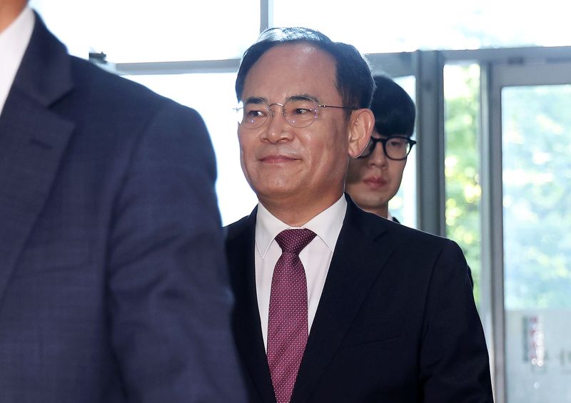 [서울=뉴시스] 홍효식 기자 = 임종득 국민의힘 의원이 지난해 8월 12일 서울 서초구 순직해병 특검 사무실에 피의자 신분으로 출석하고 있다. 2026.07.20. yesphoto@newsis.com