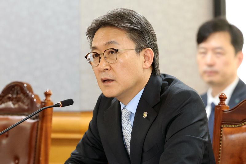 권대영 금융위원회 부위원장이 13일 오전 서울 중구 은행회관에서 열린 디지털 영사인증 금융위임장 업무협약식에서 인사말을 하고 있다. 2026.5.13 ⓒ 뉴스1 조연우 인턴기자