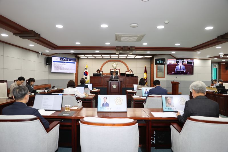 20일 전북 진안군의회가 임시회를 개회하고 있다.(의회제공. 재판매 및 DB금지)2026.7.20/뉴스1