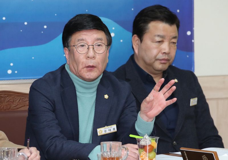 성태용 보령시의회 의장 ⓒ 뉴스1 김기태 기자