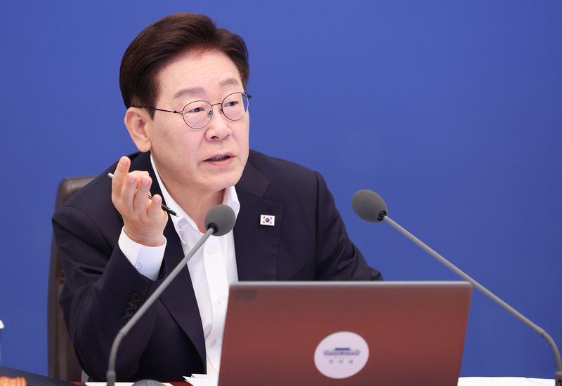 이재명 대통령이 14일 청와대에서 열린 국무회의에서 발언하고 있다. 2026.7.14 ⓒ 뉴스1 이재명 기자