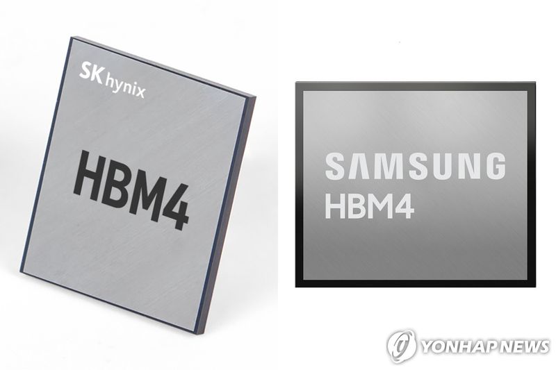 SK하이닉스와 삼성전자의 HBM4 (출처=연합뉴스)