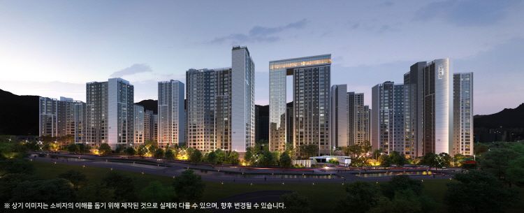 창원 한신더휴 메가센텀 투시도 /사진=한신공영