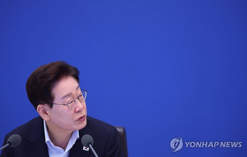 이재명 대통령, 국무회의 발언 (출처=연합뉴스)